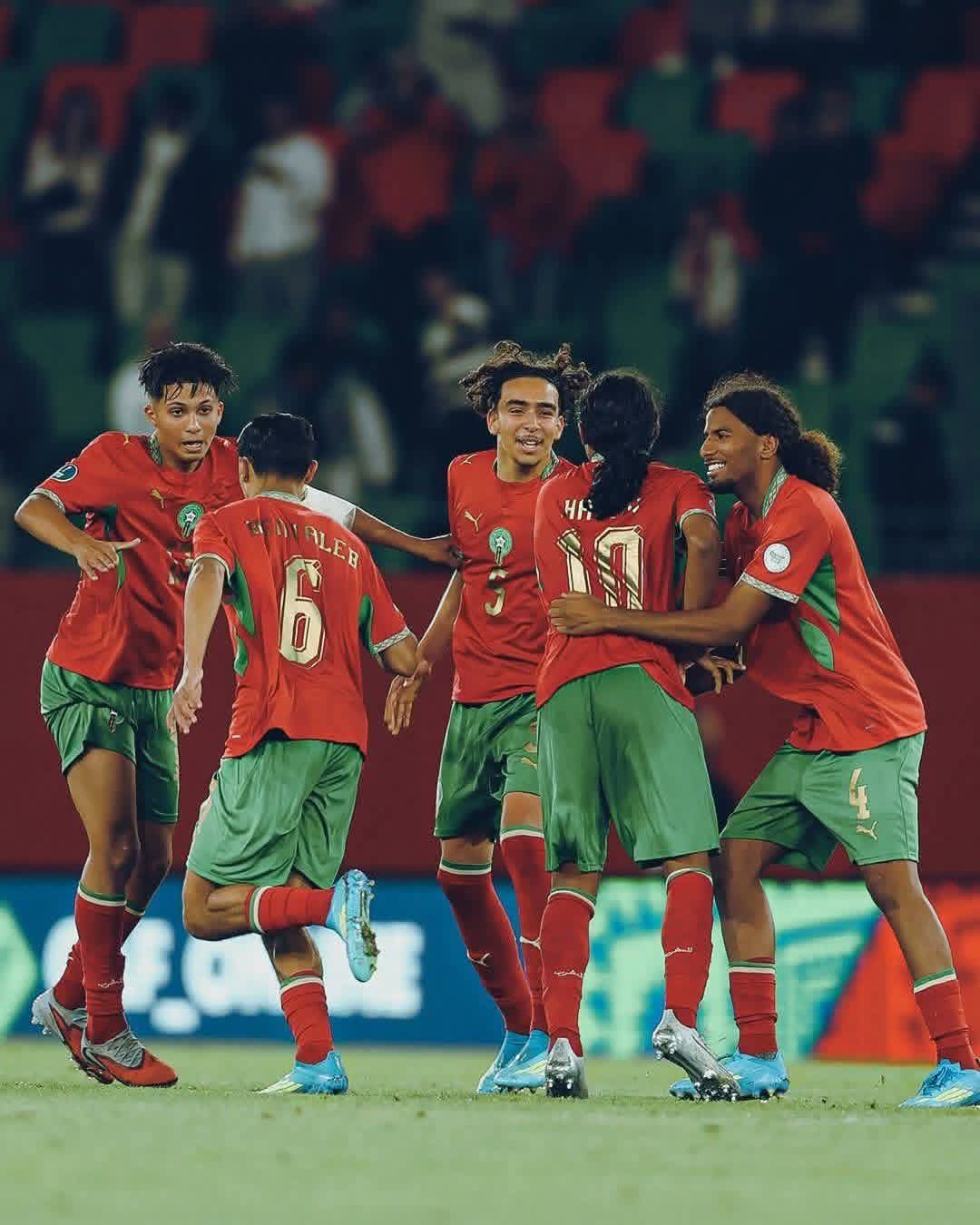 لاعبو المنتخب المغربي لأقل من 17 سنة أشبال الأطلس في المونديال